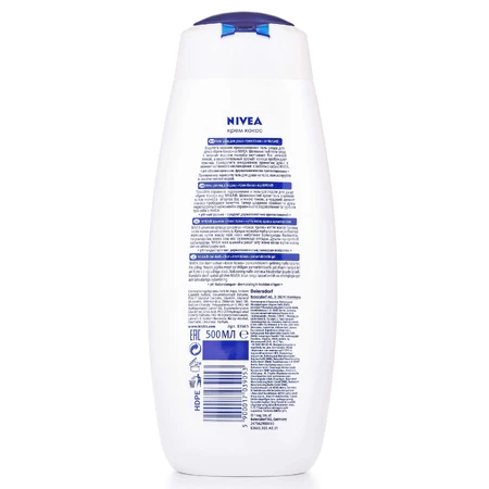 Гель-догляд для душу Nivea Крем-кокос 500 мл: ціни та характеристики