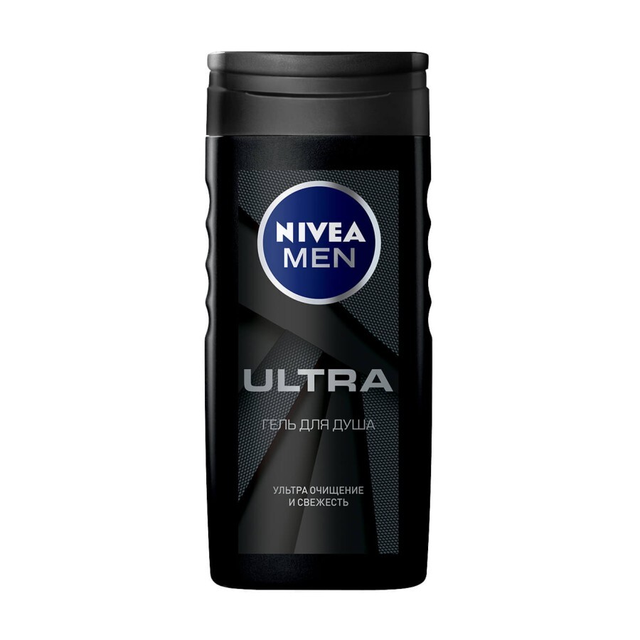 Гель для душу Nivea Men Ultra чоловічий 250 мл: ціни та характеристики
