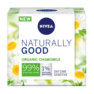 Денний крем Nivea Naturally Good для чутливої шкіри обличчя 50 мл