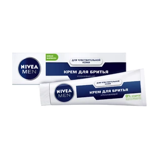 Крем для бритья Nivea Men Успокаивающий для чувствительной кожи без содержания спирта 100 мл