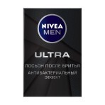 Лосьйон після гоління Nivea Men Ultra з антибактеріальним ефектом 100 мл: ціни та характеристики