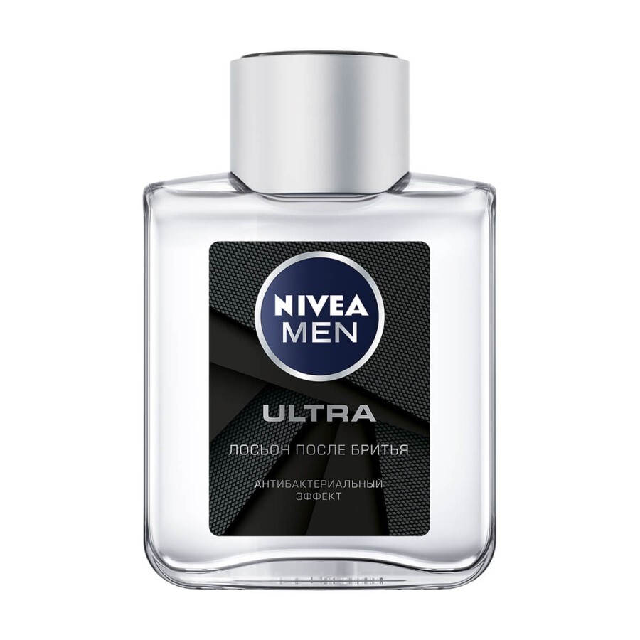 Лосьйон після гоління Nivea Men Ultra з антибактеріальним ефектом 100 мл: ціни та характеристики