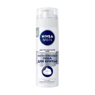 Восстанавливающая пена для бритья Nivea Men для чувствительной кожи 200 мл