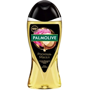 Гель для душу Palmolive Розкіш олій, з олією макадамії та екстрактом півонії, 250 мл