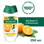 Гель-крем для душа Palmolive Натурэль Витамин С и Апельсин, с увлажняющим молочком, 250 мл: цены и характеристики