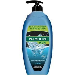 Гель для душу Palmolive Men 3 в 1 чоловічий, 750 мл