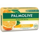 Туалетне мило Palmolive Натурель Вітамин С та апельсин, зі зволожувальним компонентом, 150 г