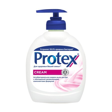 Рідке мило Protex Cream Антибактеріальне 300 мл
