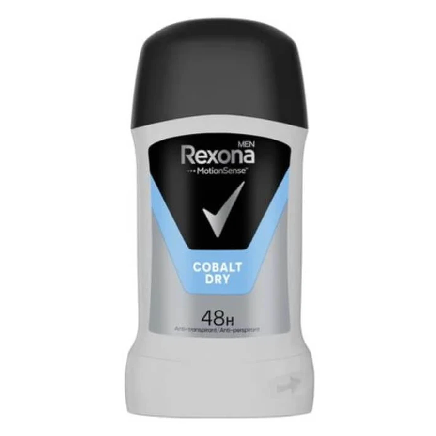 Антиперспірант-стік Rexona Men Motion Sense Cobalt Dry 48Н чоловічий, 50 мл: ціни та характеристики