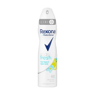 Антиперспирант-аэрозоль Rexona MotionSense Голубой мак и яблоко женский 150 мл