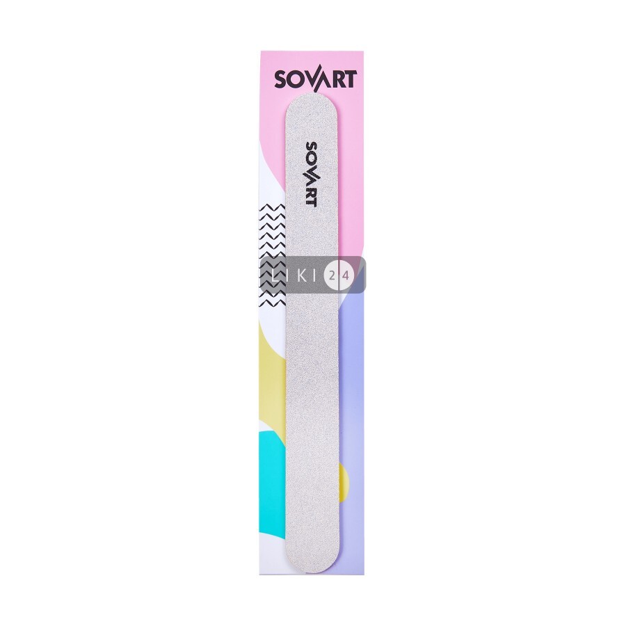 Пилочка для ногтей SOVART двухсторонняя 150/240 грит: цены и характеристики