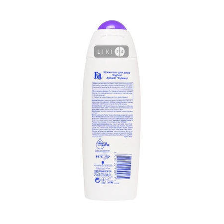 Крем-гель для душf Fa Blueberry Yoghurt 250 мл: цены и характеристики