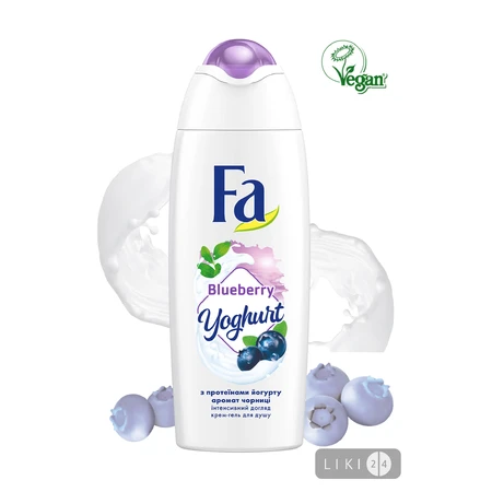 Крем-гель для душf Fa Blueberry Yoghurt 250 мл: цены и характеристики