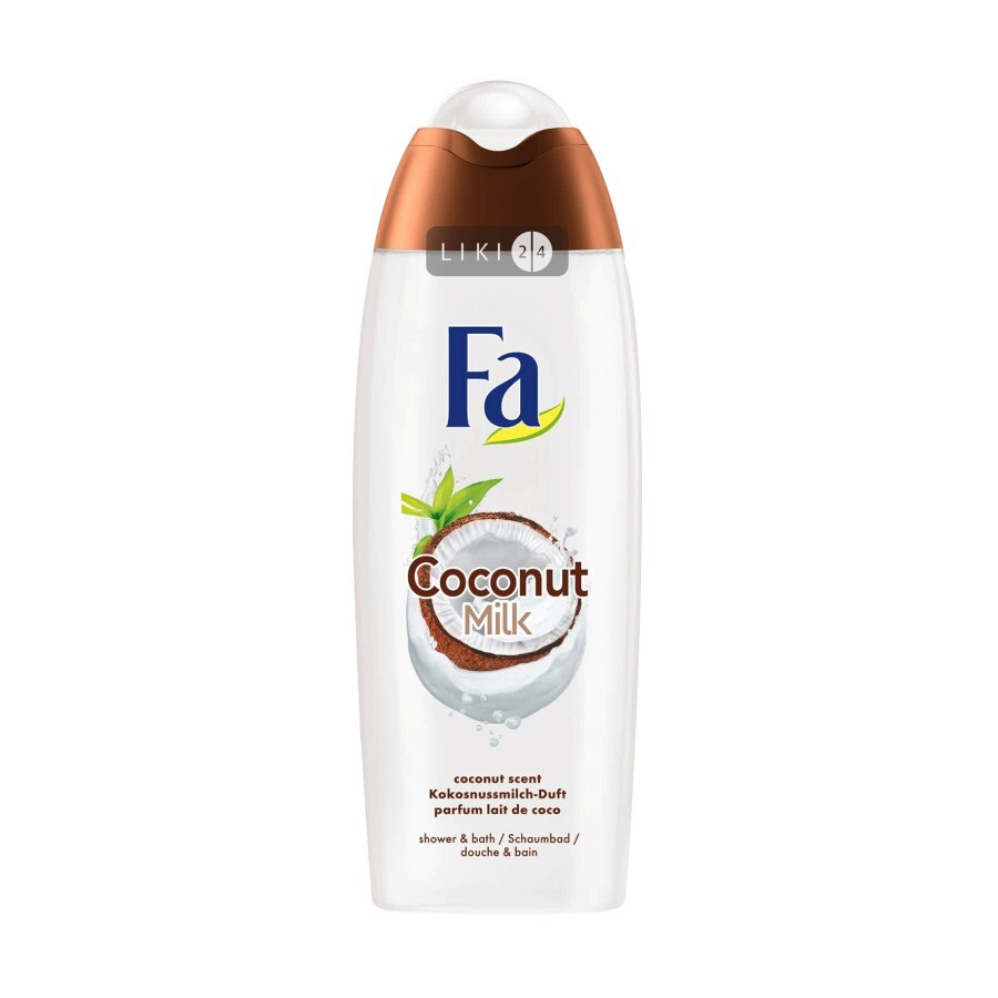 Гель для душу Fa Coconut Milk Кокосове молоко 500 мл: ціни та характеристики