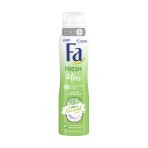 Дезодорант-спрей Fa Fresh & Free Lime & Coconut Scent женский 150 мл: цены и характеристики