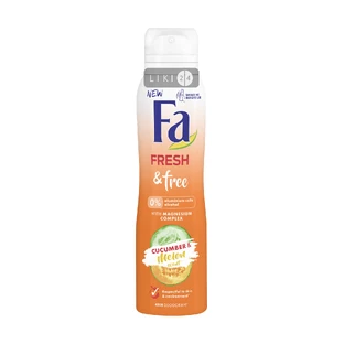 Дезодорант-спрей Fa Fresh & Free Cucumber & Melon Scent жіночий 150 мл