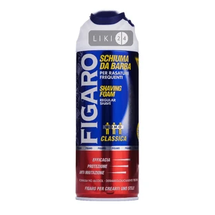 Пена для бритья Figaro мужская Классическая 400 мл