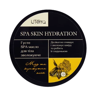 Густое SPA-масло для тела UTerra Native Мед и кунжутное масло 250 мл
