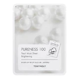 Mаска для обличчя з екстрактом перлів Tony Moly Pureness 100 Pearl Mask Sheet, 21 мл