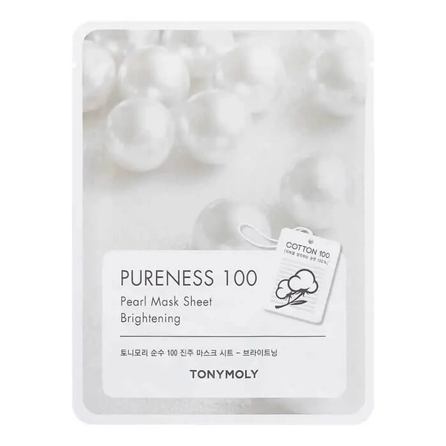 Mаска для лица с экстрактом жемчуга Tony Moly Pureness 100 Pearl Mask Sheet, 21 мл: цены и характеристики