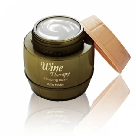 Антивікова маска Holika Holika Wine Therapy Sleeping Mask White Wine на основі білого вина 120 мл: ціни та характеристики
