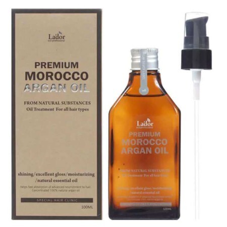 Аргановое масло La'dor Premium Morocco для восстановления волос 100 мл