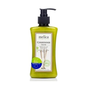 Бальзам для волосся Melica Organic Volume Conditioner з кератином і медом 300 мл