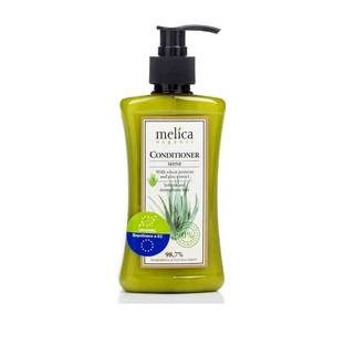 Бальзам для волос Melica Organic Shine Conditioner с протеинами пшеницы и алоэ 300 мл