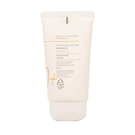 Сонцезахисний крем Missha All Around SPF50+/PA++++ Водостійкий 50 мл: ціни та характеристики