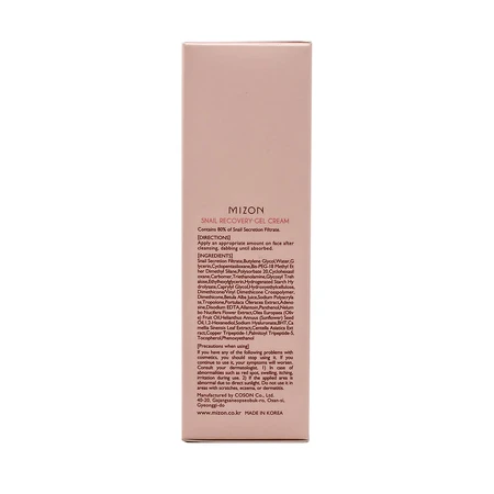 Гель-крем для лица Mizon Snail Recovery Gel Cream с муцином улитки 45 мл : цены и характеристики