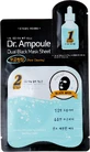 Двухфазная маска для очищения пор Etude House Doctor Ampoule Dual Black Mask Sheet Pore Clearing, 30+2 мл