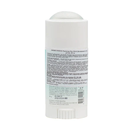 Дезодорант-стік Missha Pposong Deo Stick, 40 г: ціни та характеристики