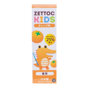 Дитяча зубна паста Zettoc Kids Orange Toothpaste зі смаком апельсину 70 мл