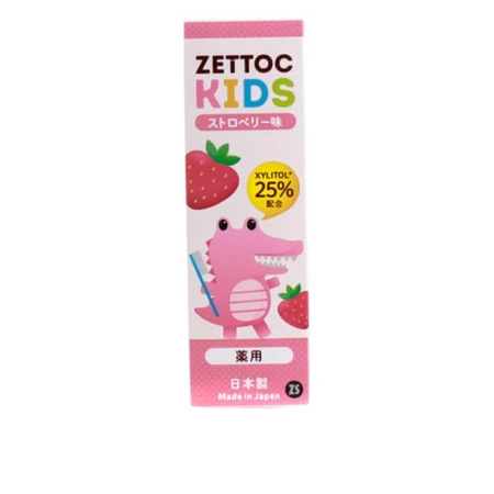 Детская зубная паста Zettoc Kids Strawberry Toothpaste со вкусом клубники 70 мл: цены и характеристики
