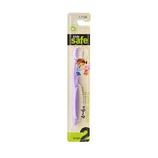 Дитяча зубна щітка Lion Kids Safe Toothbrush Step-2 фіолетова, 1 шт