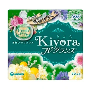 Ежедневные гигиенические прокладки Sofy Kiyora Fresh, 72 шт