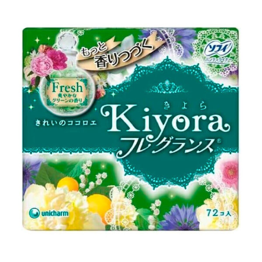 Щоденні гігієнічні прокладки Sofy Kiyora Fresh, 72 шт: ціни та характеристики