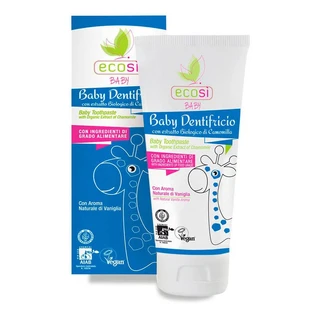 Зубная детская паста Ecosì Baby Ваниль, 75 мл
