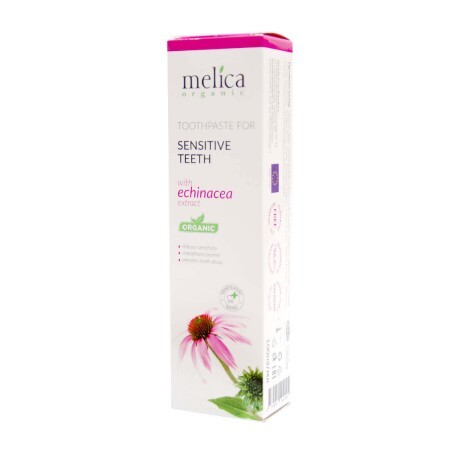Зубная паста Melica Organic c экстрактом эхинацеи 100 мл