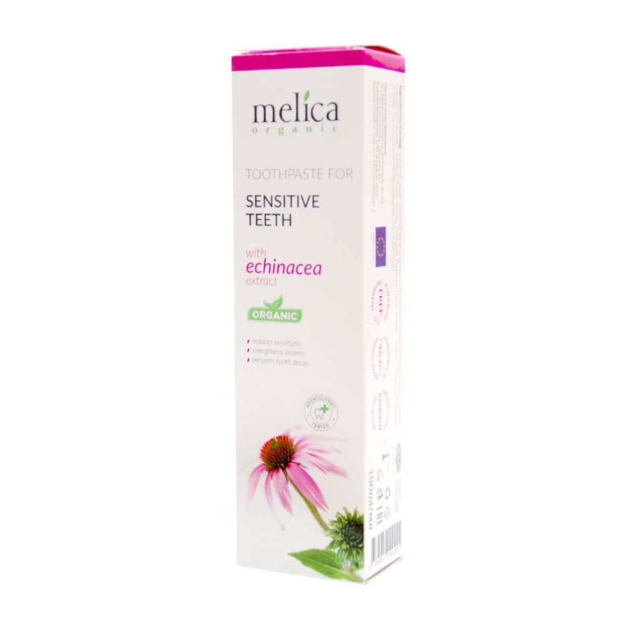 Зубна паста Melica Organic з екстрактом ехінацеї 100 мл: ціни та характеристики