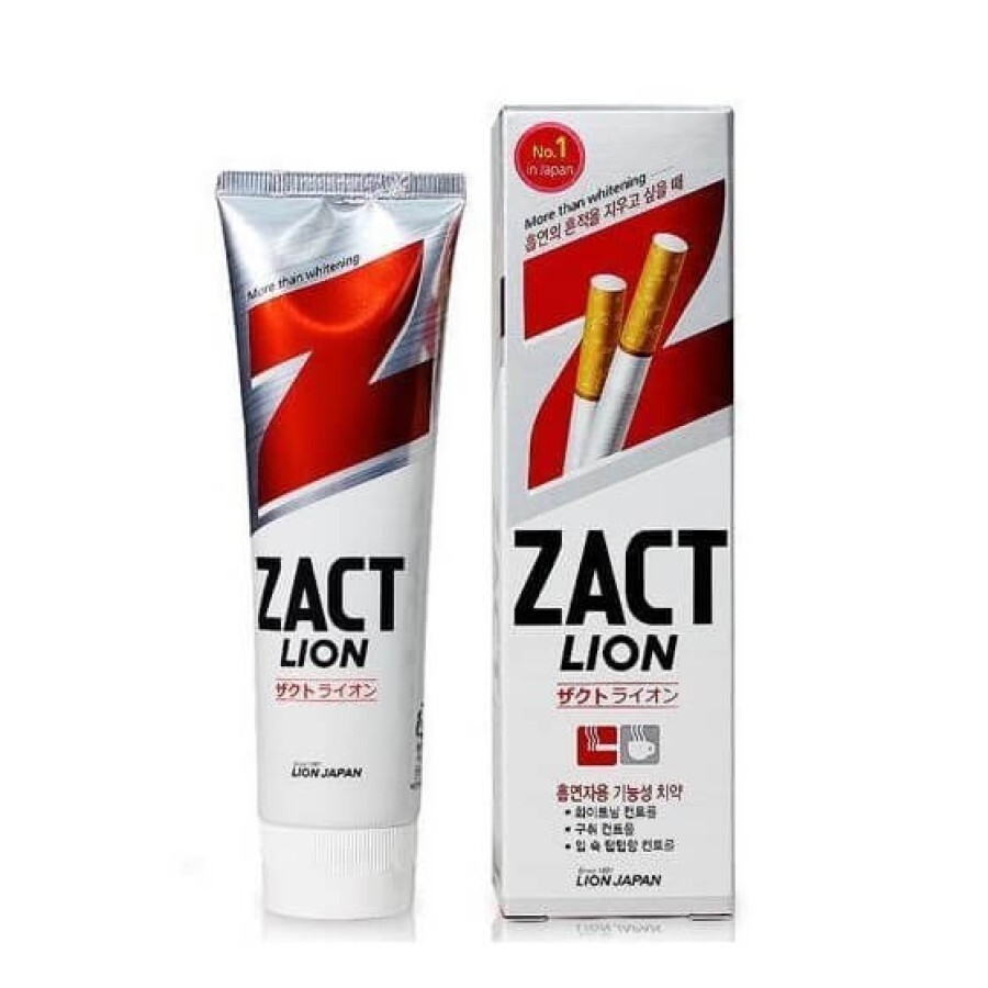 Зубна паста відбілююча Lion Zact, 100 г: ціни та характеристики