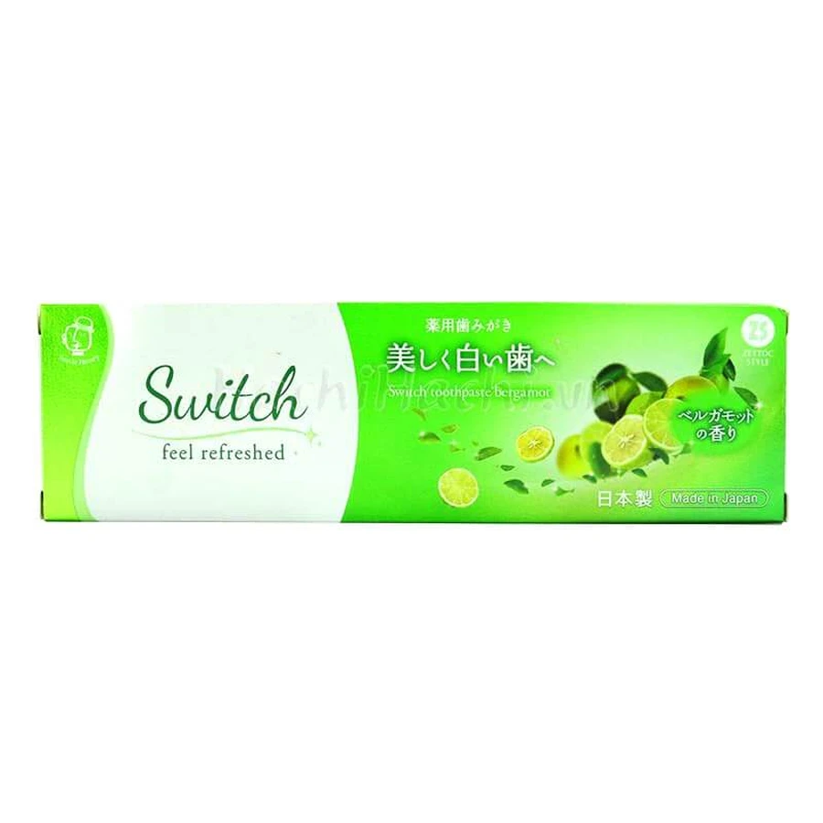 Зубна паста Zettoc Switch Toothpaste Bergamotз екстрактом бергамота 100 мл: ціни та характеристики
