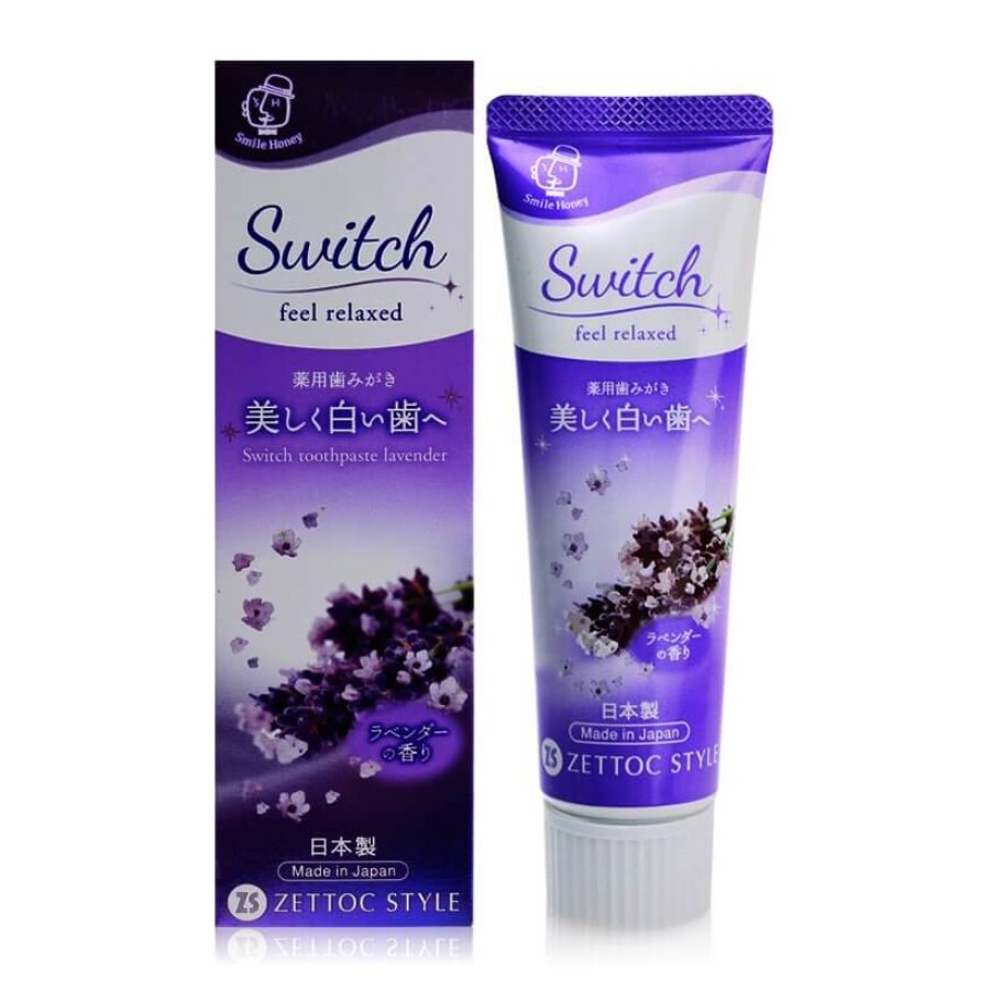 Зубна паста Zettoc Switch Toothpaste Lavender з екстрактом лаванди 100 мл: ціни та характеристики