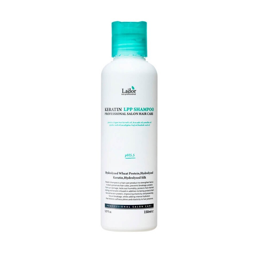 Кератиновий шампунь La'dor Keratin LPP Shampoo Безсульфатний 150 мл: ціни та характеристики