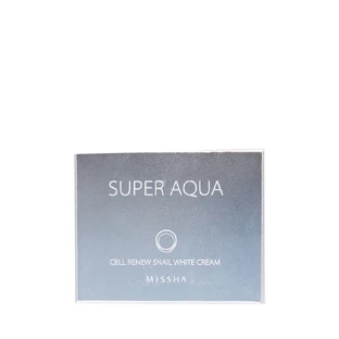 Крем білий з муцином равлики Missha Super Aqua, 47 мл