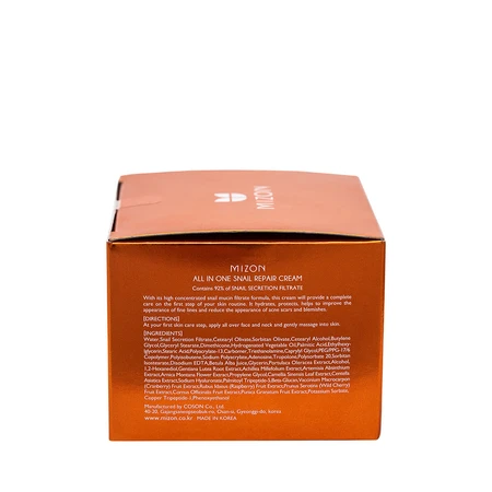 Крем для обличчя Mizon All in One Snail Repair Cream з муцином равлики 120 мл: ціни та характеристики