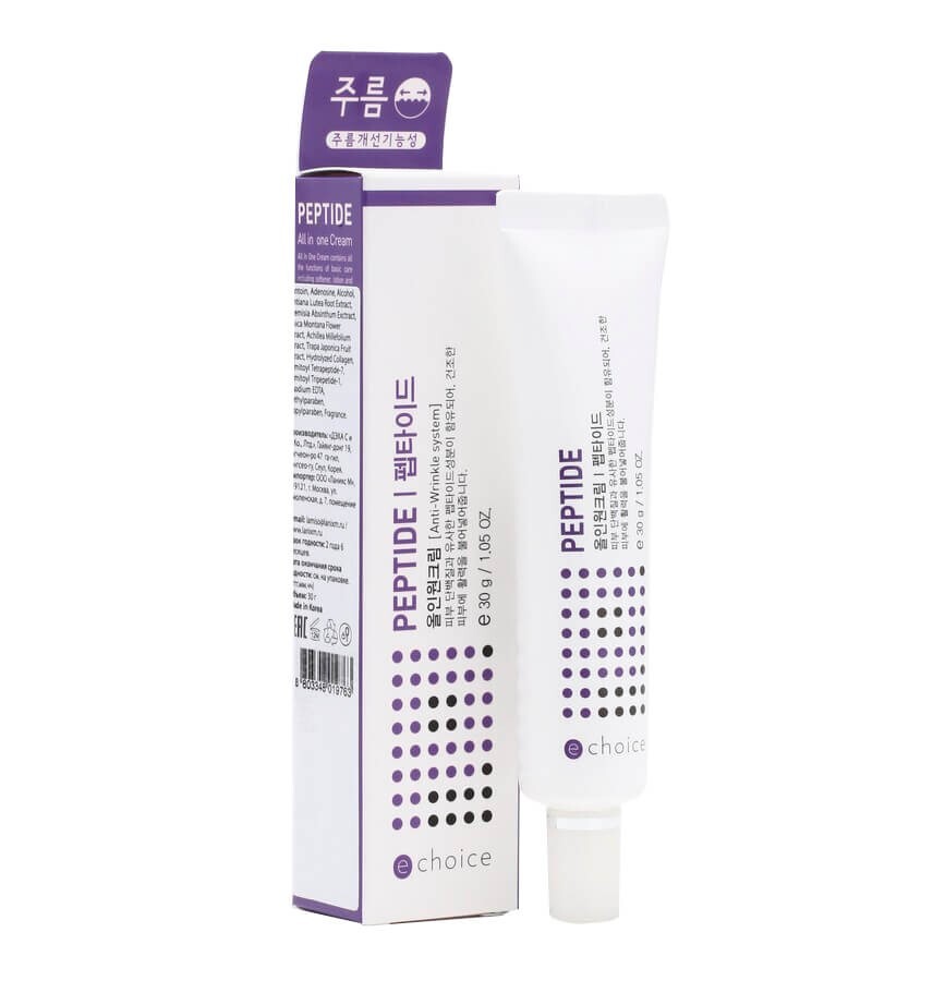 Крем для обличчя eChoice All In One Cream Peptide з пептидами 30 г: ціни та характеристики
