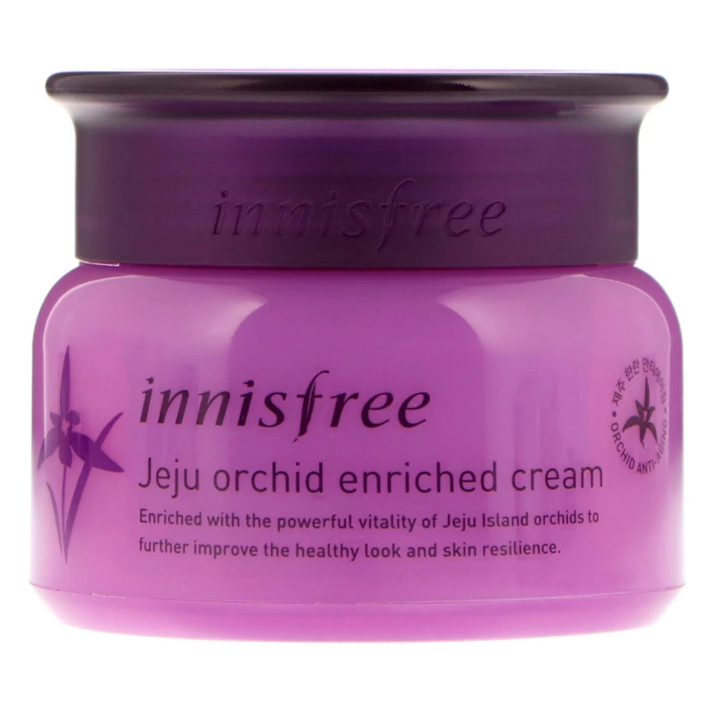 Крем для обличчя з екстрактом орхідеї Innisfree Jeju Orchid Enriched Cream, 50 мл: ціни та характеристики