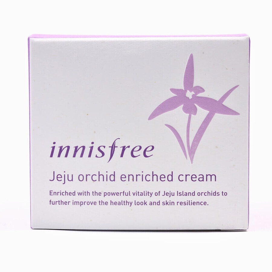 Крем для обличчя з екстрактом орхідеї Innisfree Jeju Orchid Enriched Cream, 50 мл: ціни та характеристики