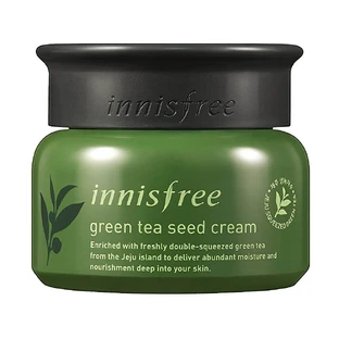 Крем для лица с экстрактом семян зеленого чая Innisfree The Green Tea Seed Cream, 50 мл 
